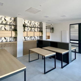 contenedor de oficina moderno