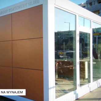 pequeño contenedor de oficina